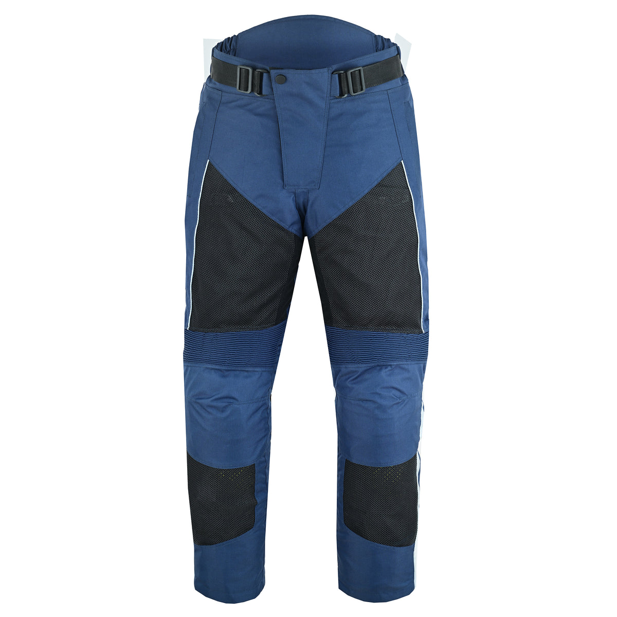 Warrior Gears Veste Moto Homme Textile Respirante Cordura 600D - Protection CE, Doublure Amovible, Maille Aérée, Tailles S à 10XL
