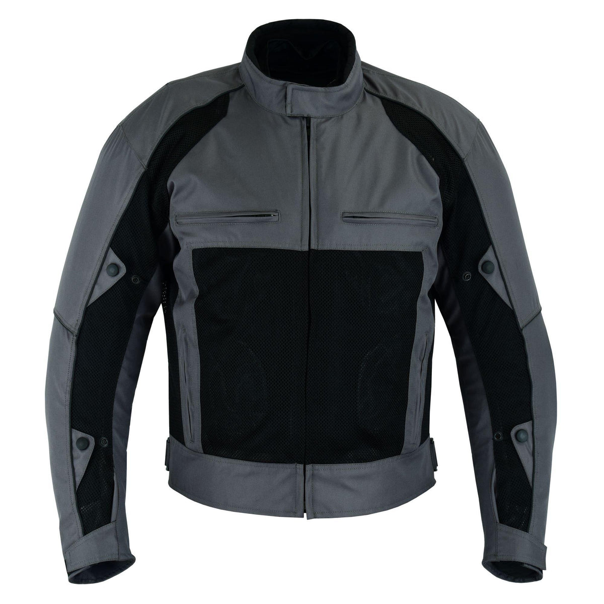 Warrior Gears®Motorcycle Suit Air Mesh Jacket Trouser Set Grey & Black