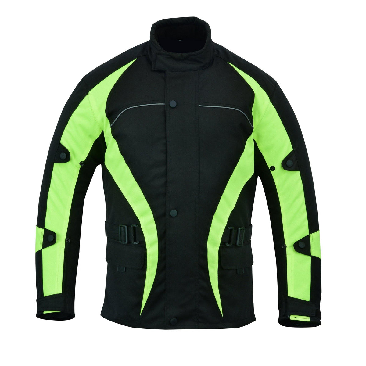 Warrior Gears® Bulls Motorcycle Jacket Men's | Waterproof |-Black